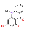 1,3-Dihydroxy-N-Methylacridone.Mol.png