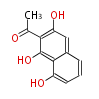 1,3,8-Trihydroxyaceto-Naphthalene.Mol.png